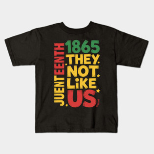Juneteenth 1865 Black History Month Black Lives Matter Men Kids T-Shirt
