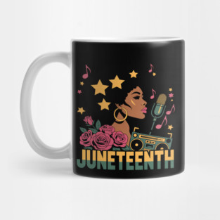 Juneteenth 1865 June 19th Afro Black History Freeish Women Mug