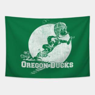 Oregon-Ducks-White Tapestry