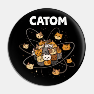 CATOM Funny Science Pin