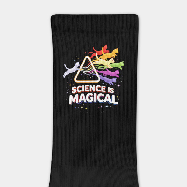 Science Is Magical Cat Prism by Champanie's Store
