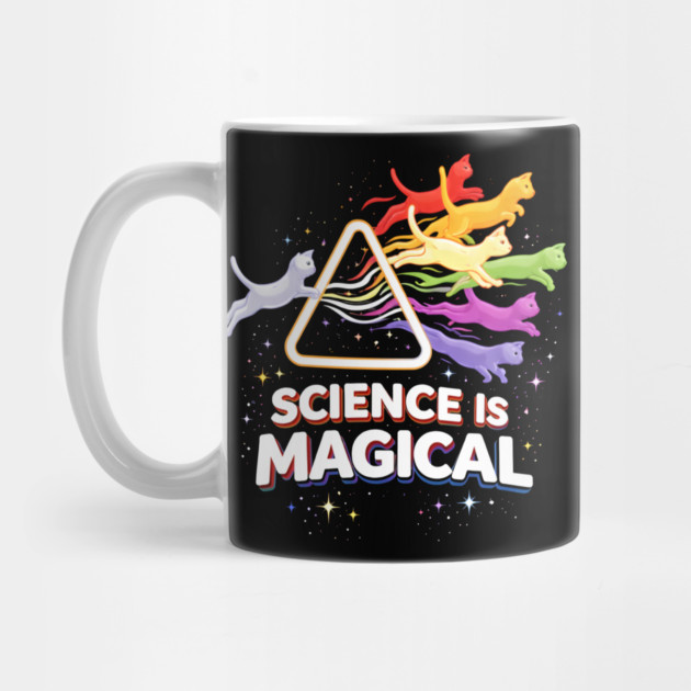 Science Is Magical Cat Prism by Champanie's Store