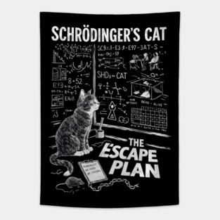 Schrödinger’s Cat The Escape Plan Science Tapestry