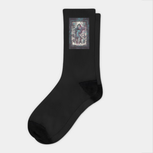 Cyberpunk girl Socks