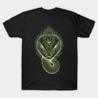 Anaconda Head (Neon Green) T-Shirt