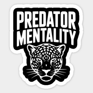Predator Mentality Sticker