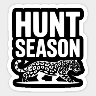 Hunt Season Sticker