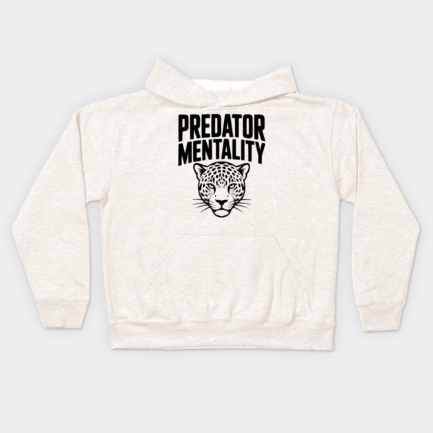 Predator Mentality Kids Hoodie by Frank Ring