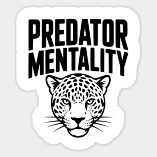 Predator Mentality Sticker