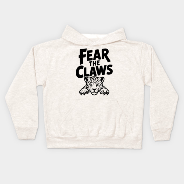 Fear the Claws Kids Hoodie by Frank Ring