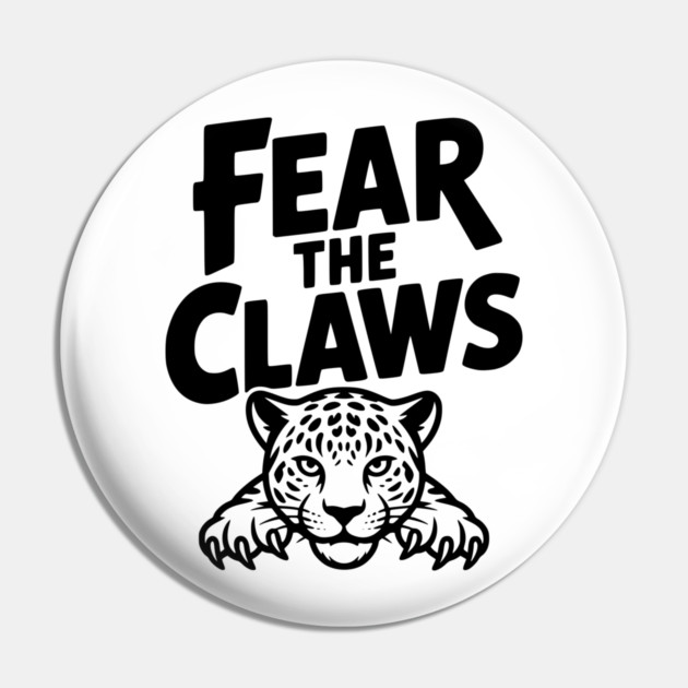 Fear the Claws Pin by Frank Ring