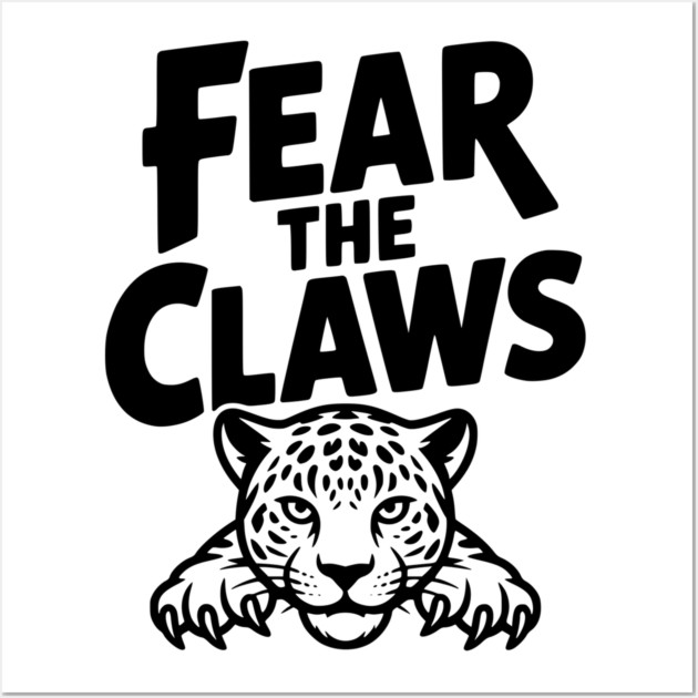 Fear the Claws Wall Art by Frank Ring