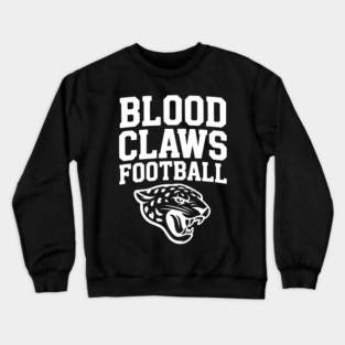 Blood Claws Football Crewneck Sweatshirt