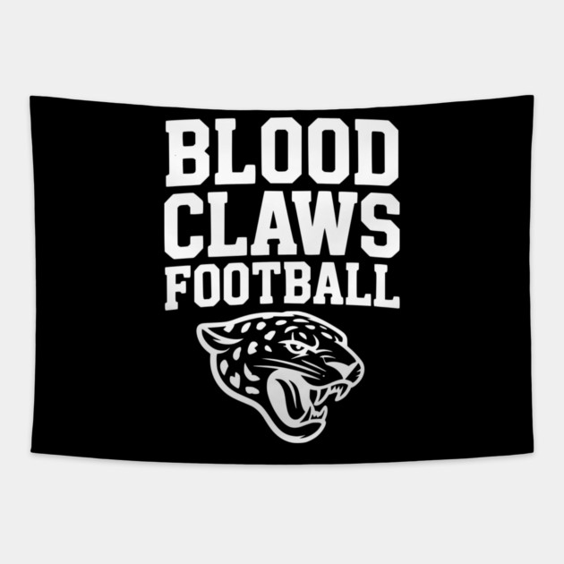 Blood Claws Football Tapestry by Frank Ring