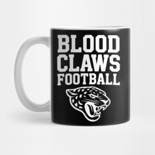 Blood Claws Football Mug