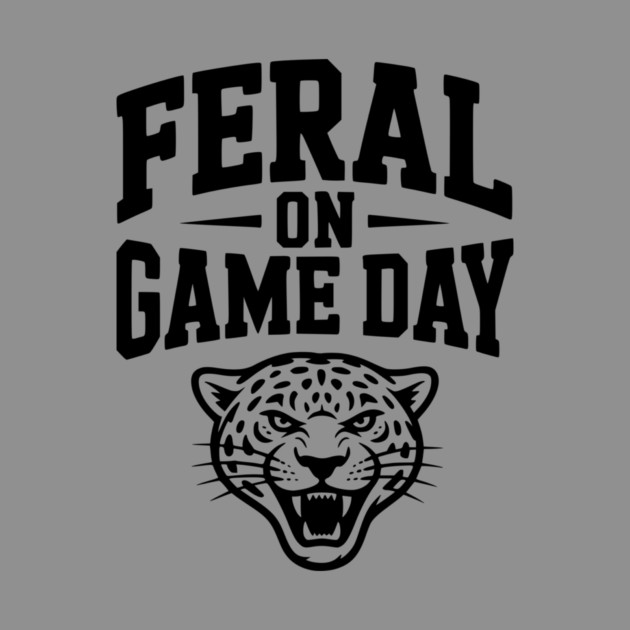 Feral on Game Day by Frank Ring