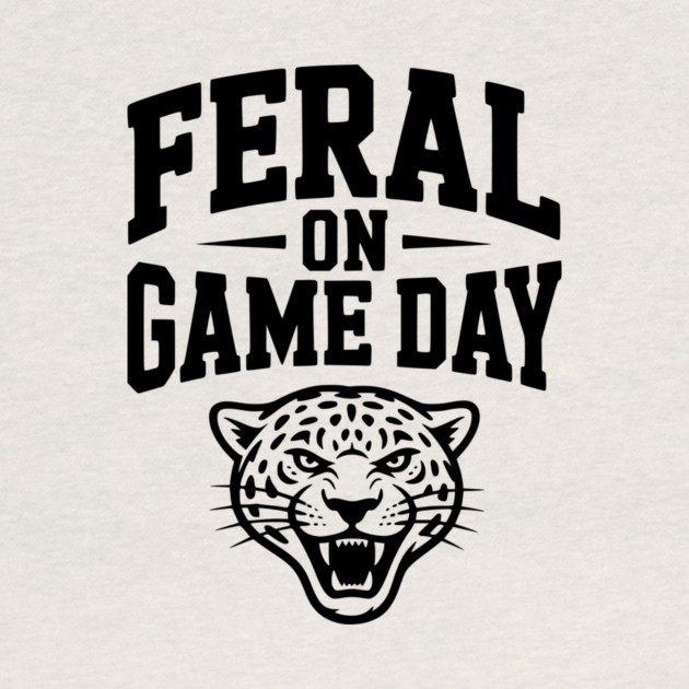 Feral on Game Day by Frank Ring