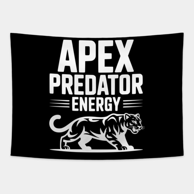 Apex Predator Energy Tapestry by Frank Ring