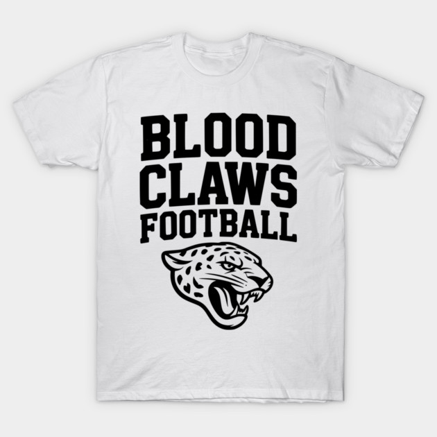 Blood Claws Football T-Shirt by Frank Ring