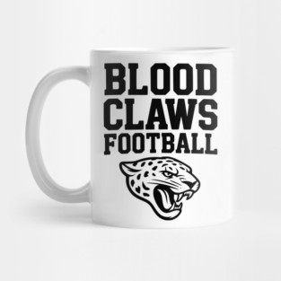 Blood Claws Football Mug