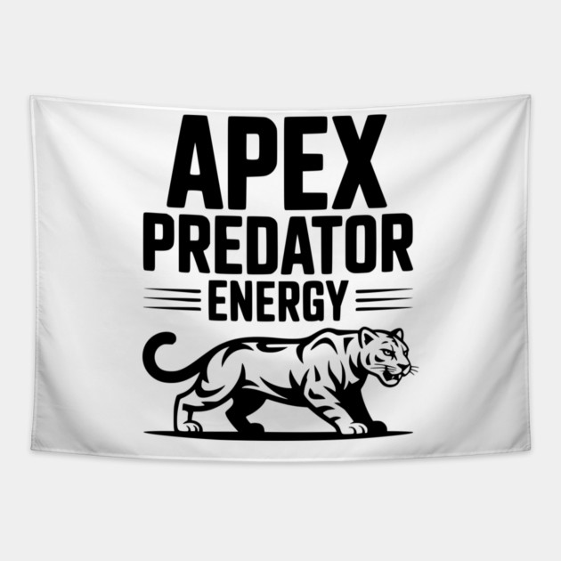 Apex Predator Energy Tapestry by Frank Ring