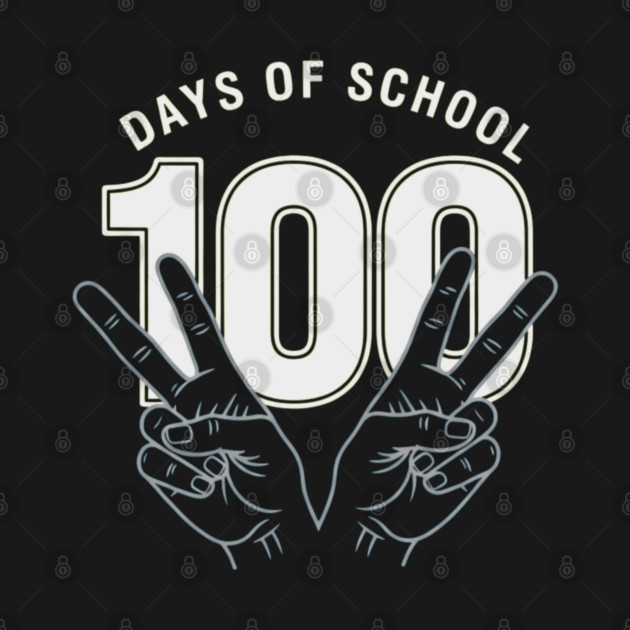 Peace Out 100 Days of School Funny Teacher Student Gift by OUTFITPAW