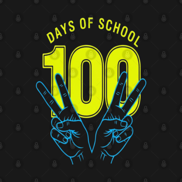 100 Days Tee - Peace Out Double Digit Struggles by OUTFITPAW