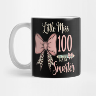 Coquette Bow Tee - Little Miss 100 Days Smarter Mug