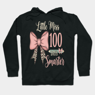 Coquette Bow Tee - Little Miss 100 Days Smarter Hoodie