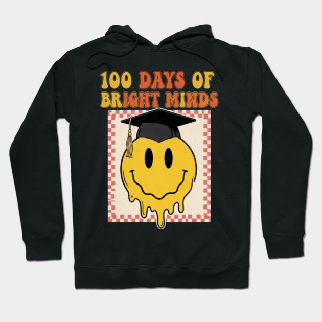 Bright Minds Tee - 100 Days of Brain Cell Survival Hoodie by OUTFITPAW