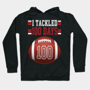 Football School Tee - Gridiron 100 Day Ground Game Hoodie