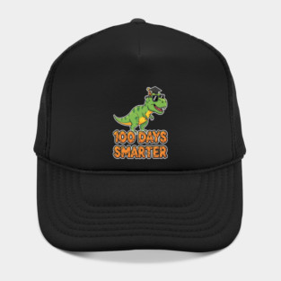 Dino Smarter Tee - Prehistoric 100 Day Brain Evolution Hat