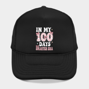 In My Smarter Era - Pink Bow Checkered School Milestone Hat