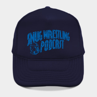 🔵 Snug Wrestling Podcast – Deep Blue Tee Hat