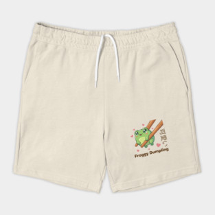 Cute Frog Chopstick Kawaii Froggy Dumpling Cute Frog Meme Shorts