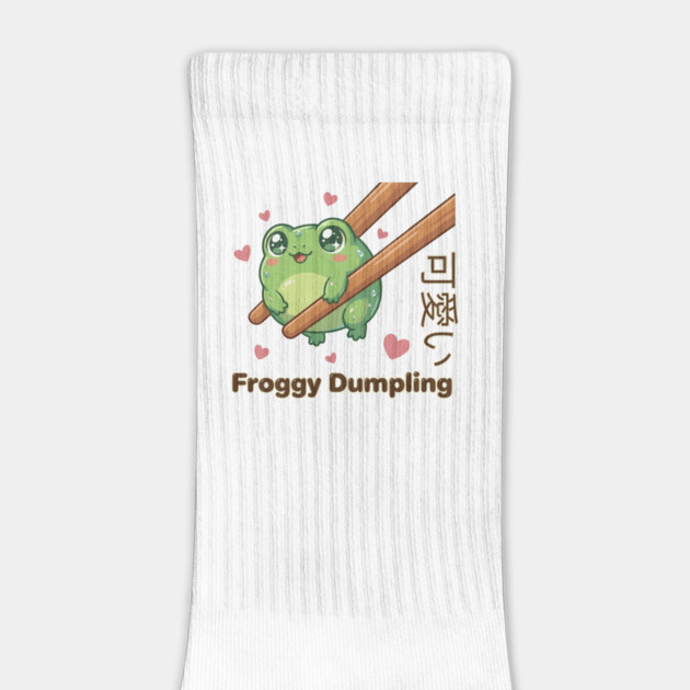 Cute Frog Chopstick Kawaii Froggy Dumpling Cute Frog Meme by creative