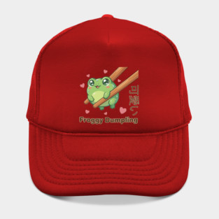 Cute Frog Chopstick Kawaii Froggy Dumpling Cute Frog Meme Hat