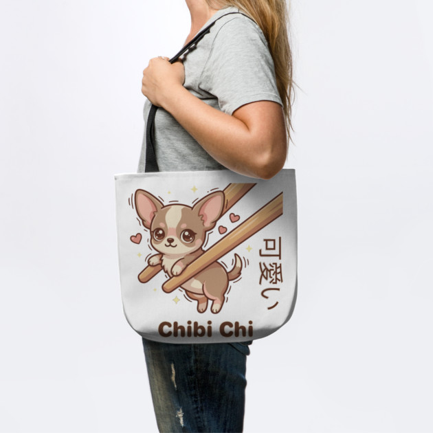 Cute Chihuahua Chopstick Kawaii Chibi Chi Chihuahua Meme by creative