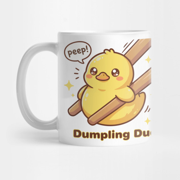 Cute Kawaii Duck Chopstick Dumpling Ducky Meme by creative