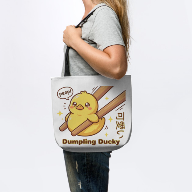 Cute Kawaii Duck Chopstick Dumpling Ducky Meme by creative
