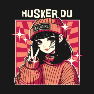 Husker Du - Retro Anime Style T-Shirt