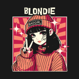 Blondie - Retro Anime Style T-Shirt