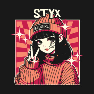 Styx - Retro Anime Style T-Shirt
