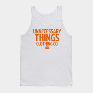 Unnecessary Things - Text Logo Tank Top