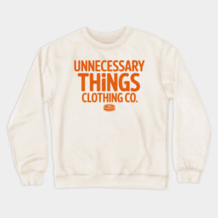 Unnecessary Things - Text Logo Crewneck Sweatshirt