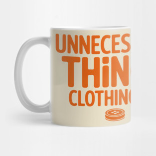 Unnecessary Things - Text Logo Mug