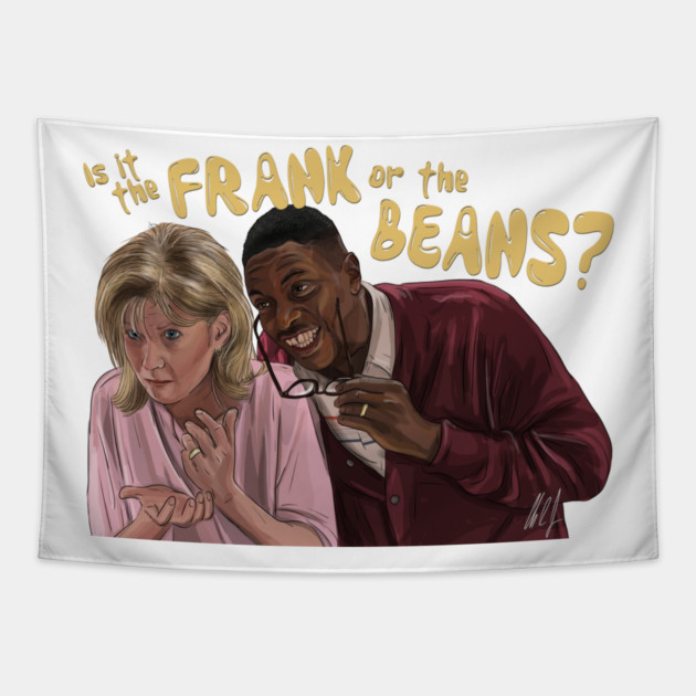 There's Something About Mary: The Frank or The Beans? Tapestry by 51Deesigns