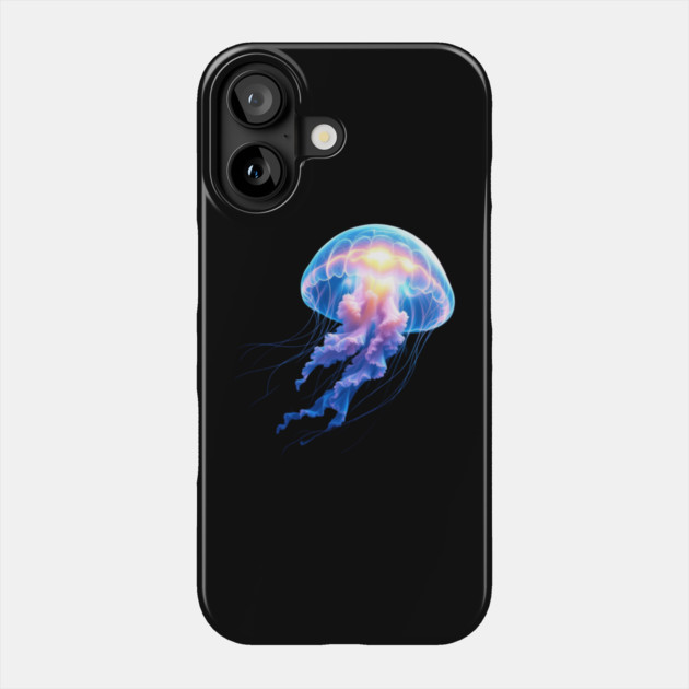 Jellyfish Phone Case by Lou Johnson