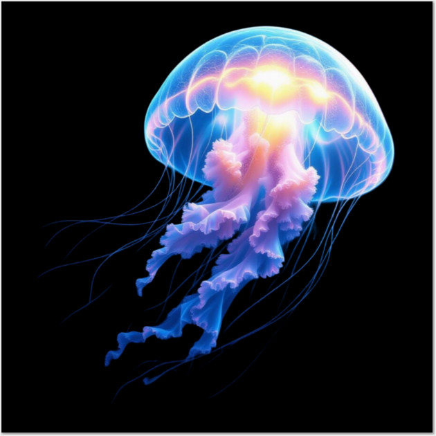 Jellyfish Wall Art by Lou Johnson