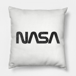 Nasa Vintage Logo Pillow